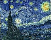 Vincent Van Gogh The Starry Night oil painting reproduction